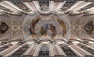 Ceiling of the Munich Cathedral - Santi Joseph