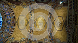 Ceiling of the Nave of the votive church photo