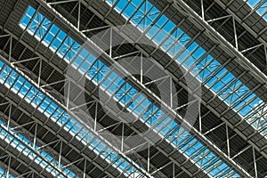 Ceiling of the newly rebuilt Osaka Station, Western Japan