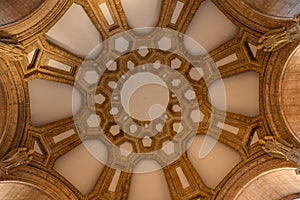 Ceiling of Palace of Fine Arts