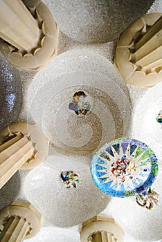 Ceiling at park guell