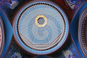 Ceiling of the parliament building