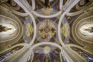 Ceiling of the peace palace