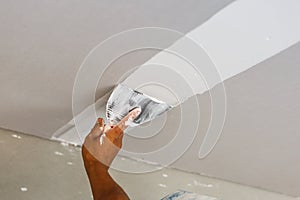 Ceiling repair for home renovate