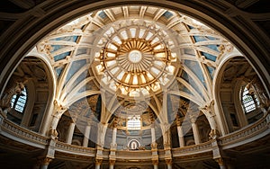 Ceiling\'s Elegant Dome\