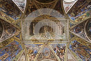 Ceiling of Sala di Costantino