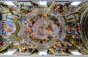 Ceiling of the Sant Ignazio di Loyola