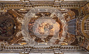 Ceiling of the Santa Maria della Vittoria Church