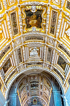 Ceiling Scala D Oro Palazzo Ducale Doge& x27;s Palace Venice Italy