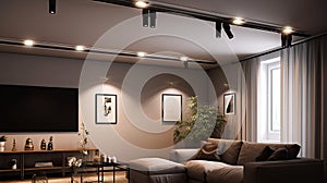 ceiling track lights