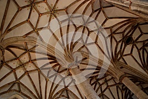 Ceiling of Ulm Munster in Germany