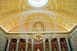 Ceiling in US Capitol Washington