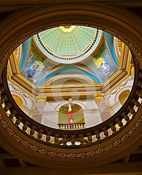 Ceiling of Victoria Canada Parliament Building