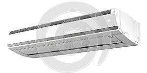 CeilingMounted Cassette Air Conditioning System for Interior Projects