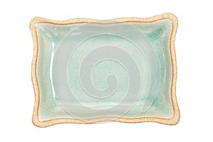 Celadon ceramic dishes