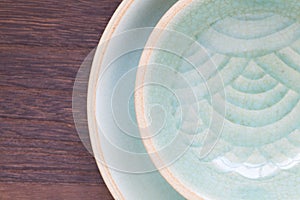 Celadon green ceramic