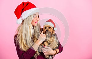 Celebrate christmas with pets. Ways to have merry christmas with pets. Reasons to love christmas with pets. Girl