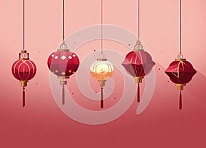 Celebrate decorate winter year ball background new red background holiday christmas