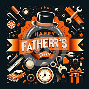 Celebrate Father's Day with a illustration Design