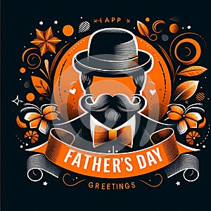 Celebrate Father's Day with a illustration Design