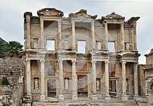 The celebrated library at Ephesus