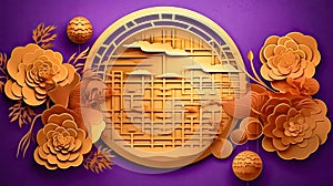Celebrating the Chinese Moon and Harvest Festival - Generative AI