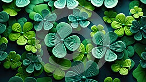 celebrating emerald jubilation: happy st patrick's day, joyous Irish tradition filled with green festivities, luck