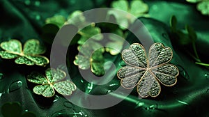 celebrating emerald jubilation: happy st patrick's day, joyous Irish tradition filled with green festivities, luck