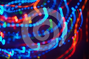 Celebration blurred background