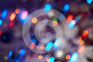 Celebration blurred background