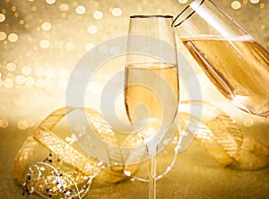 Celebration Champagne Background