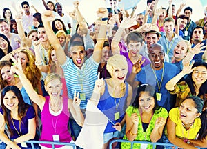 Celebration Cheering Fun Social Dancing Concept