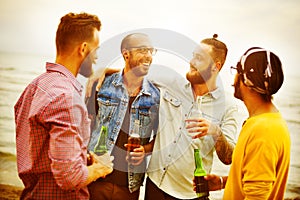 Celebration Cheers Hipster Drinking Together Friends Concept
