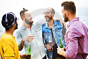 Celebration Cheers Hipster Drinking Together Friends Concept