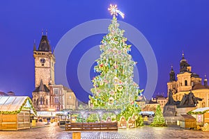 Celebration of Christmas in Prague