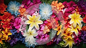 celebration flower lei