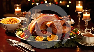 celebration holiday turkey dinner