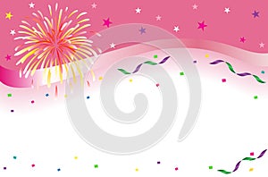 Celebration and party banner