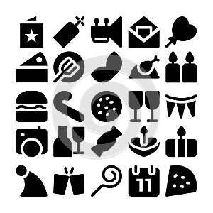 Celebration and Party Vector Icons 9