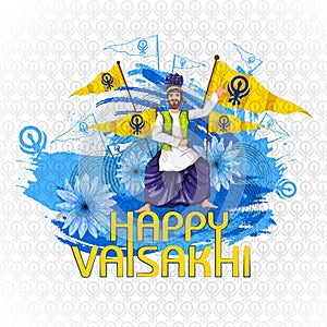 Celebration of Punjabi festival Vaisakhi background