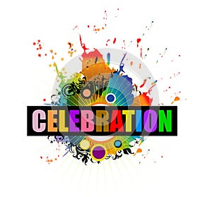 Celebration splash