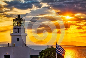 Celebration of the World Day of Lighthouses in Megalo Emvolo of