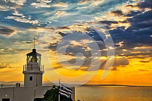 Celebration of the World Day of Lighthouses in Megalo Emvolo of
