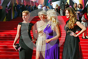 Celebrities at Moscow Film Festival