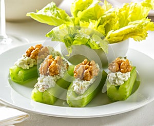 Celery bites, a perfect appetizer