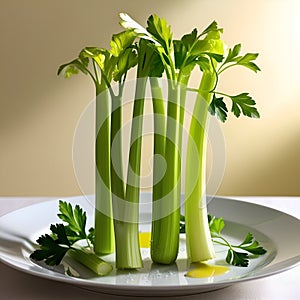 Celery Vegetable Dish