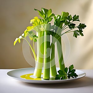 Celery Vegetable Dish