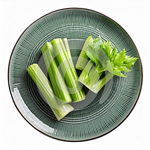 celery vegetable dish, AI generated