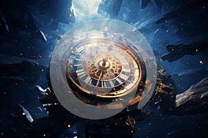 Celestial clockwork orchestrating a mesmerizing