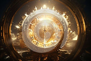 Celestial clockwork orchestrating a mesmerizing photo